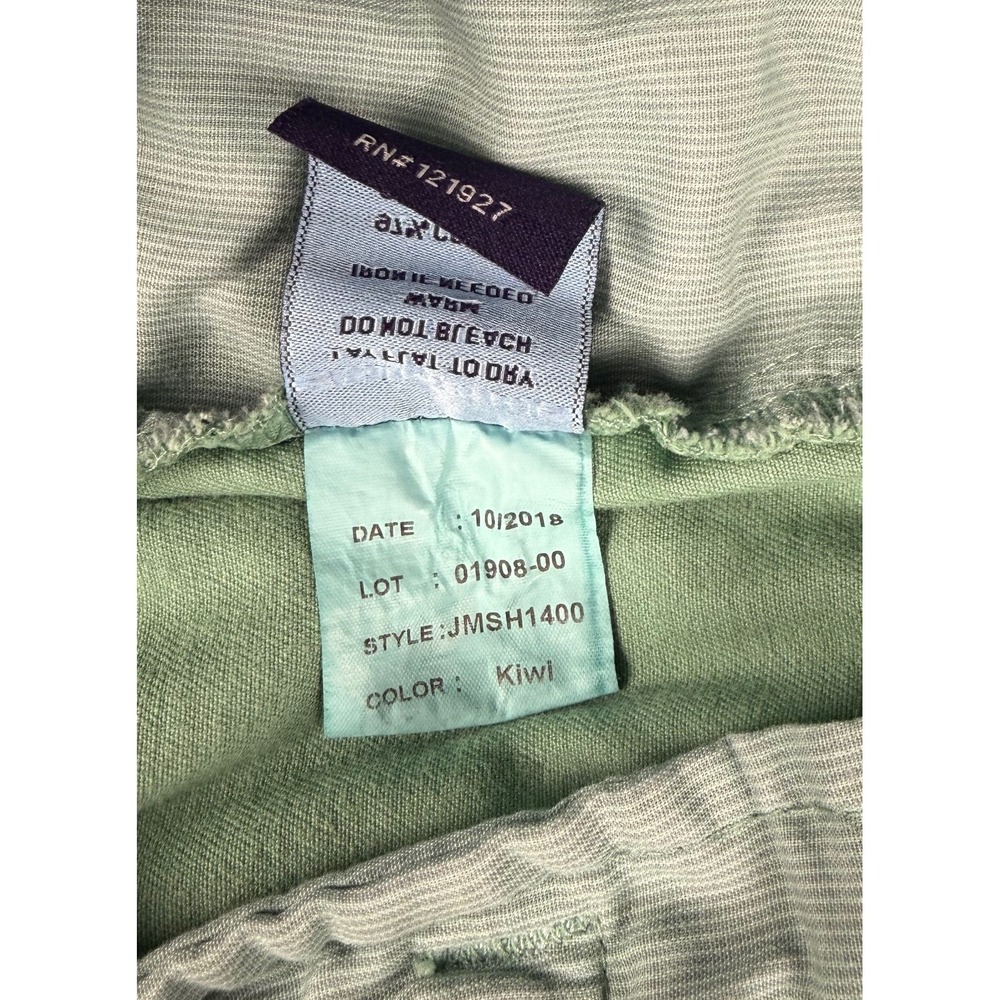 Johnnie-O Neal Men's 34 Shorts Mint Green 9" Stretch Twill Golf Chino - Picture 4 of 8